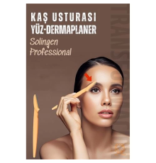 BX Kaş Şekillendirici Kaş Dermaplaner Yüz Usturası Solingen Professional