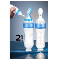 BX Kaşıklı Bebek Mama Besleyici Silikon Littloo 2 ADET