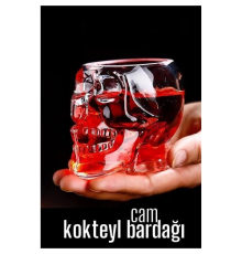 BX Kokteyl Bardağı Kurukafa Cam