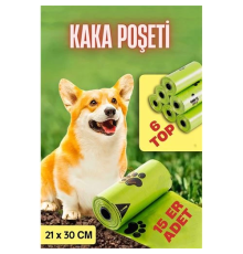 BX Köpek  Kaka Poşeti 90 Adet Köpek Dışkı Poşeti