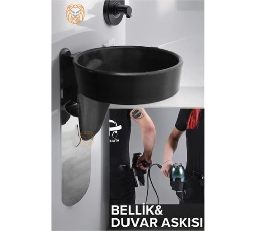 BX Kuaför Belliği Fön Saç Kurutma Bel Askısı BX Kuaför Belliği Fön Saç Kurutma Bel Askısı