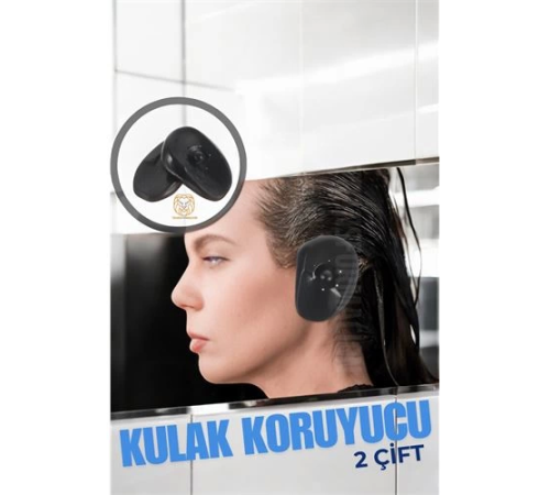 BX Kulak Koruyucu Saç Boyası Şampuan Kesim İçin 2 TAKIM BX Kulak Koruyucu Saç Boyası Şampuan Kesim İçin 2 TAKIM