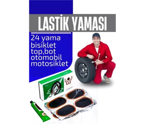BX Lastik Yaması 24 Adet Yama Seti
