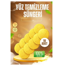 BX  Makyaj Temizlik Pedi Cilt Temizlik Süngeri Doğal Selülöz 10 ADET