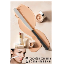 BX Maske Sıvı Fondöten Tonlama Spatulası Çelik