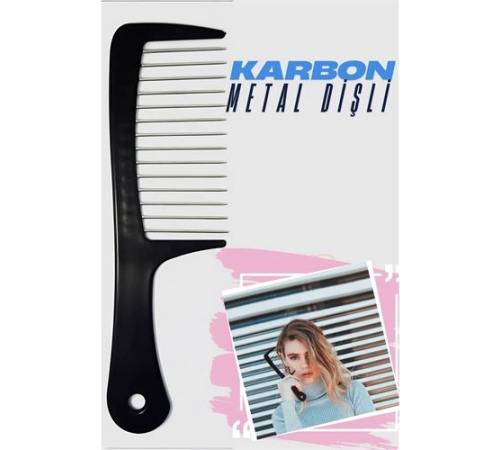 BX Metal Dişli Masaj Etkili Saç Açma Tarağı BX Metal Dişli Masaj Etkili Saç Açma Tarağı
