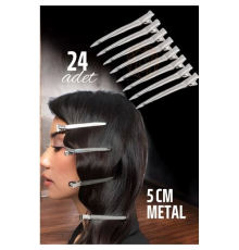 BX Metal Toka Saç Pensi  24 ADET