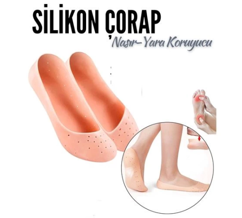 BX Nasır Yara Koruyucu Silikon Koruyucu Çorap