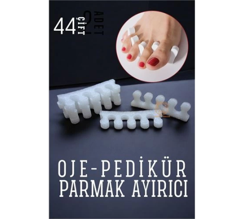 BX Oje Parmak Ayırıcı Pedikür Süngeri 44 Çift BX Oje Parmak Ayırıcı Pedikür Süngeri 44 Çift