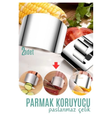 BX Parmak Koruyucu Dilimleme Parmak Kesme Önleyici Çelik 2 ADET