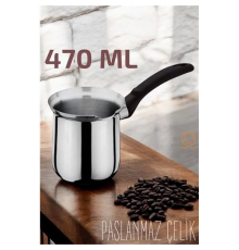 BX Paslanmaz Çelik Cezve 470 ml