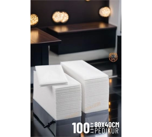 BX Pedikür Salon Havlusu 100 Ad BX Pedikür Salon Havlusu 100 Ad