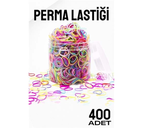BX Perma Lastiği İnce 400 ADET RENKLİ