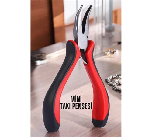 BX Profesyonel Mini Eğri Kargaburun Takı Pensesi