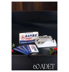 BX Rapira 60 Adet Yaprak Tıraş Jileti
