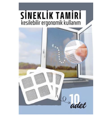BX Sineklik Tamir Bandı 10 ADET 10 x 10 cm