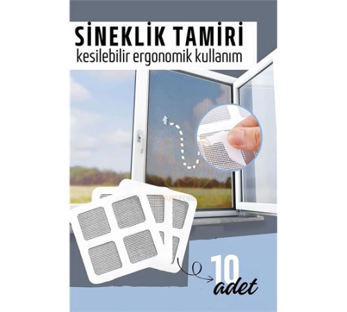 BX Sineklik Tamir Bandı 10 ADET 10 x 10 cm