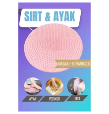 BX Sırt Kesesi Vantuzlu Ayak Kesesi Masajlı