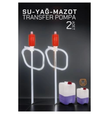 BX Sıvı Transfer Pompası 2 ADET Su Yağ Mazot