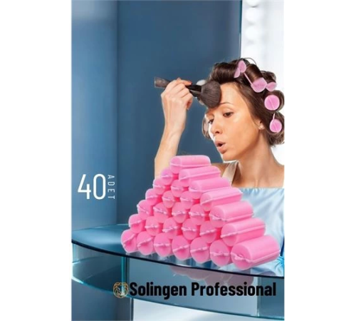 BX Süngerli Gece Bigudisi 3 cm 40 Adet Solingen Professional