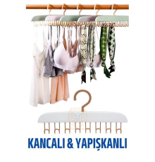 BX Sütyen Askısı Dolap İçi Şal Kravat Kemer Çanta Askısı