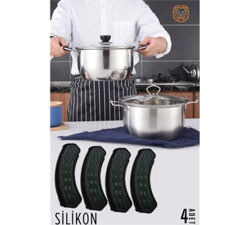 BX Tencere Tutucu Silikon 4 ADET