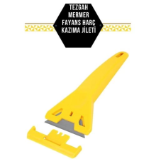 BX Tezgah Mermer Fayans Harç Kazıyıcı