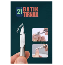 BX Tırnak Batık Makası Pedikür Makası Paslanmaz Çelik Profesyonel