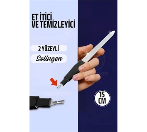 BX Tırnak Törpüsü Et İticili Et Kesici Çelik Solingen Profesyonel