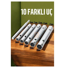 BX Tork Lokma Seti Boru Kovan Tip Anahtar Seti Buji Anahtarı