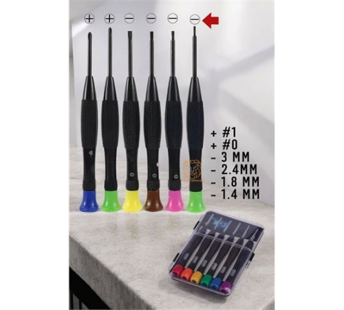 BX Torx Tornavida Seti Saat Elektronik Telefon Tamir Tornavidası