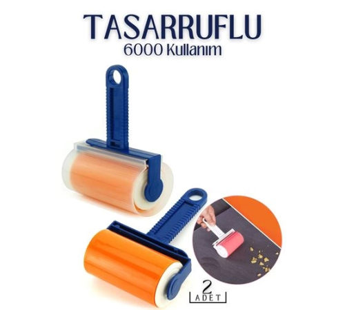 BX Tüy Tiftik Toplayıcı 6000 Kullanım Tisserant Design 2 li SET