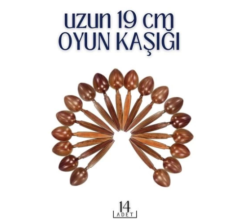 BX Uzun Oyun Kaşığı 14 ADET