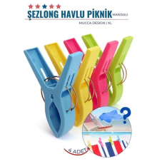 BX XL Plaj Havlu Şezlong Piknik Mandalı 4 ADET Mucca Design