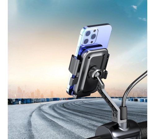 Motor,Motosiklet,Bisiklet ,Scooter İçin 360 Derece Dönebilen Dikiz Aynası Versiyonu Telefon Tutucu Aparat Motor,Motosiklet,Bisiklet ,Scooter İçin 360 Derece Dönebilen Dikiz Aynası Versiyonu Telefon Tutucu Aparat