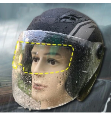 Motosiklet  Kaskı İçin Yağmur Kaydırıcı