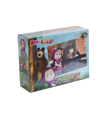 MS7968 Maşa ile Koca Ayı 100 Parça Puzzle -LaçoKids