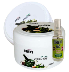 Etkili Krem 2li Bölgesel Bakım Relax Kremi CRK:026 125 ml + Yanında Hediye 30 ml Çörek Otu Yağı