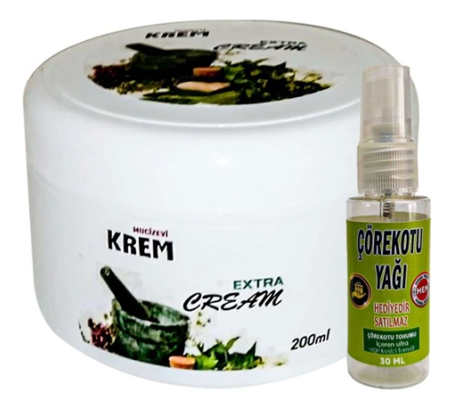 Etkili Krem Bölgesel Bakım Relax Kremi CRK:007 125 ml + Hediye 30 ml Çörek Otu Yağı Etkili Krem Bölgesel Bakım Relax Kremi CRK:007 125 ml + Hediye 30 ml Çörek Otu Yağı