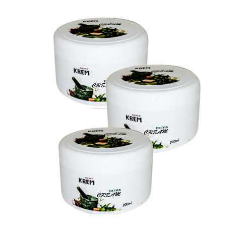 Etkili Krem Vücut ve Eklem Sızları için Bakım Kremi 200 ml x 3 adet Etkili Krem Vücut ve Eklem Sızları için Bakım Kremi 200 ml x 3 adet