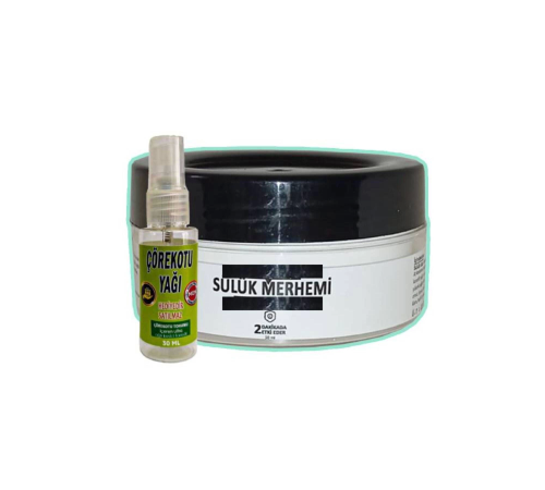 Etkili Sülük Merhemi Tüm Vücut Sızıları Masaj Bakım Kremi 50 ml + Çörekotu yağı Etkili Sülük Merhemi Tüm Vücut Sızıları Masaj Bakım Kremi 50 ml + Çörekotu yağı
