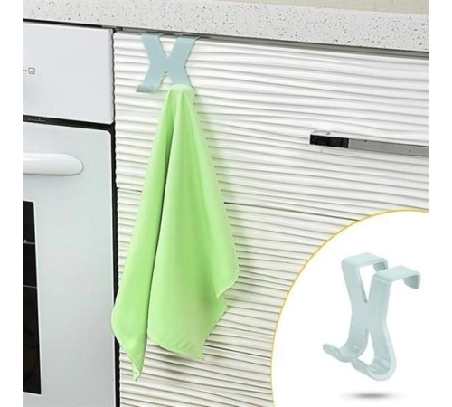 Mutfak Banyo Dolap Kapağına Takılan Meta Havlu Askılığı Aparatı Mutfak Banyo Dolap Kapağına Takılan Meta Havlu Askılığı Aparatı