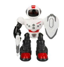 Müzikli Işıklı Savaşcı Yürüyen Robot 29 Cm 1 Adet Fiyatıdır