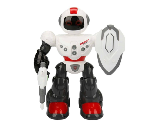 Müzikli Işıklı Savaşcı Yürüyen Robot 29 Cm 1 Adet Fiyatıdır