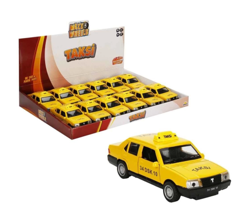 MXX AÇIK 1/32 ARABA TAKSİ 13CM SES/IŞIK (1ADET) MXX AÇIK 1/32 ARABA TAKSİ 13CM SES/IŞIK (1ADET)