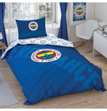 Nevresim Dünyası Lisanslı Tek Kişilik Nevresim Takımı Lacivert Logo