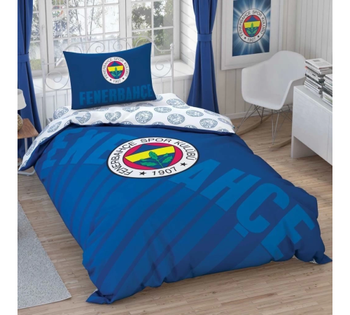 Nevresim Dünyası Lisanslı Tek Kişilik Nevresim Takımı Lacivert Logo Nevresim Dünyası Lisanslı Tek Kişilik Nevresim Takımı Lacivert Logo