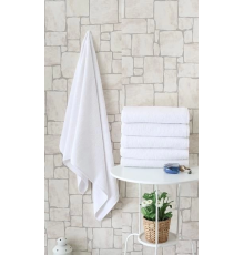 Nevresim Dünyası Otel Tipi 70x140 Banyo Havlusu Beyaz