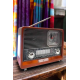 Nostaljik Radyo USB,AUX Ve SD Kart Girişli Bluetooth Bağlantılı