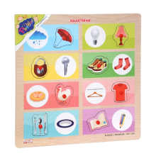ONY-369-370 Ahşap Tutmalı Eşleştirme İlişkili Nesneler -Onyıl